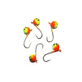 Мормышка вольфрам. ЯМАН Шар с ушк, р.5,вес 1,20 цв.аргиана Мормышка вольфрам. ЯМАН Шар с ушк, р.5,вес 1,20 цв.аргиана