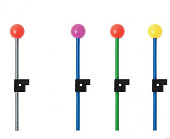 Сторожок Три Кита В-5 витой цвет в ассорт. 5-10гр.  Сторожок Три Кита В-5 витой цвет в ассорт. 5-10гр.