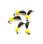 Мормышка вольфрам. безнасадочная ЯМАН Жучок №3, вес 0,50 гр., кристалл желтый, цв. латунь Мормышка вольфрам. безнасадочная ЯМАН Жучок №3, вес 0,50 гр., кристалл желтый, цв. латунь