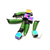 Мормышка вольфрам. безнасадочная ЯМАН Ручейник №5, d-2мм, L-9.5мм, вес 0,80гр., кубик, цв. салат. Мормышка вольфрам. безнасадочная ЯМАН Ручейник №5, d-2мм, L-9.5мм, вес 0,80гр., кубик, цв. салат.