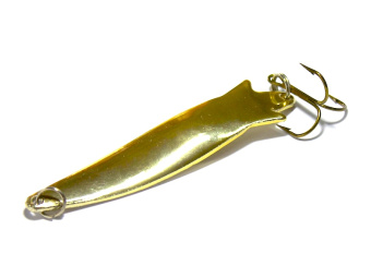 Блесна кол. SPIKE Тоби, 23 гр. желтый, блест. Блесна кол. SPIKE Тоби, 23 гр. желтый, блест.