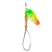 Блесна вращ. Premier премиум Мира 4 Незацепл. 12гр цв. 211 "регги" горизонтальный (PR-M4N-211)  Блесна вращ. Premier премиум Мира 4 Незацепл. 12гр цв. 211 "регги" горизонтальный (PR-M4N-211)