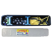 Кембрики с бисером и грузил. 30г набор (9963-20BG)	 Кембрики с бисером и грузил. 30г набор (9963-20BG)