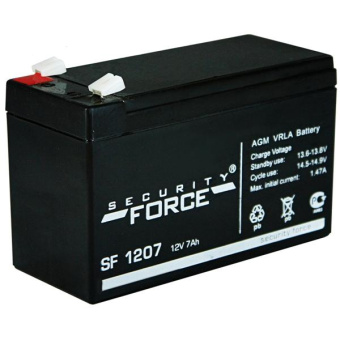 Аккумулятор для эхолотов SF 1207 Security Force Аккумулятор для эхолотов SF 1207 Security Force