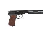 Пистолет пнв. МР-654 К-22 с фальш глушителем. Пистолет пнв. МР-654 К-22 с фальш глушителем.