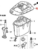    HONDA (11381-ZV5-014) BF35-BF50