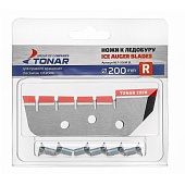 Ножи для ледобура ЛР-200R правое вращение (NLT-200R.SL) Тонар ступенчатые Ножи для ледобура ЛР-200R правое вращение (NLT-200R.SL) Тонар ступенчатые