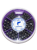 Набор грузил Salmo ДРОБЬ SOFT мягкий 6 секц. 0.3-1.6г 100г набор 3 (1006-003) Набор грузил Salmo ДРОБЬ SOFT мягкий 6 секц. 0.3-1.6г 100г набор 3 (1006-003)