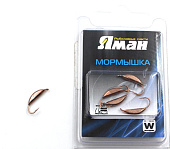 Мормышка вольфрам. ЯМАН Супер банан с ушк, р.3,вес 0,90 цв.медь Мормышка вольфрам. ЯМАН Супер банан с ушк, р.3,вес 0,90 цв.медь
