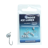 Мормышка вольфрам. LumiCom Дробинка с ушком Ф4.5 никель Мормышка вольфрам. LumiCom Дробинка с ушком Ф4.5 никель