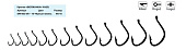 Крючки Волжанка Kaizu # 5 (10шт/уп) Крючки Волжанка Kaizu # 5 (10шт/уп)