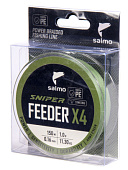 Шнур плет. Salmo Sniper х4 FEEDER BRAID Army Green 150/016 Шнур плет. Salmo Sniper х4 FEEDER BRAID Army Green 150/016