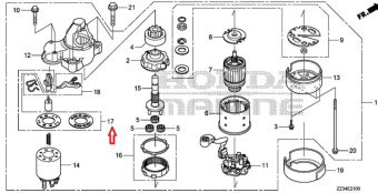  Honda (31249-ZZ3-003)