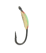 Мормышка NW Лодочка, длит свечение ЗЕЛЁНОЕ, кр.10, ушко, (золотой флекс) Мормышка NW Лодочка, длит свечение ЗЕЛЁНОЕ, кр.10, ушко, (золотой флекс)