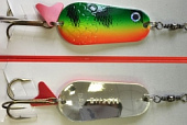 Блесна кол. EFFZETT STANDARD Original Colors 60гр - fire tiger/серебро 56013 Блесна кол. EFFZETT STANDARD Original Colors 60гр - fire tiger/серебро 56013