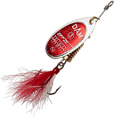 Блесна вращ. DAM Effzett Standart Spinner Dressed 20гр - #6 - Reflex Red 60570 Блесна вращ. DAM Effzett Standart Spinner Dressed 20гр - #6 - Reflex Red 60570