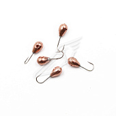 Мормышка вольфрам. ЯМАН Капля с отв, р.4,5, вес 1,20 цв.медь Я-МР0544 Мормышка вольфрам. ЯМАН Капля с отв, р.4,5, вес 1,20 цв.медь Я-МР0544