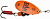 ������ ����. DAM Effzett Fluo Spinner 12�� - #5 - Orange 60692