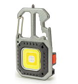 Фонарь мультитул ЯРКИЙ ЛУЧ KM-137 "Муравей" COB-брелок max600лм +red, 4 биты/гаеч.ключ, акк.400mAh Фонарь мультитул ЯРКИЙ ЛУЧ KM-137 "Муравей" COB-брелок max600лм +red, 4 биты/гаеч.ключ, акк.400mAh