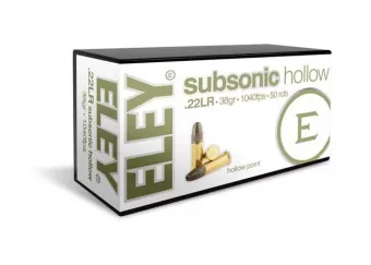  5.6 (22 LR) ELEY Subsonic HP