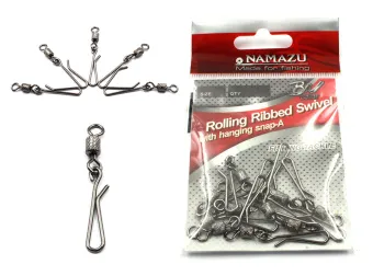  Namazu ROLLING RIBBED SWIVEL WITH HANGING SNAP-A, . BN, . 8, test-12  (.10 )